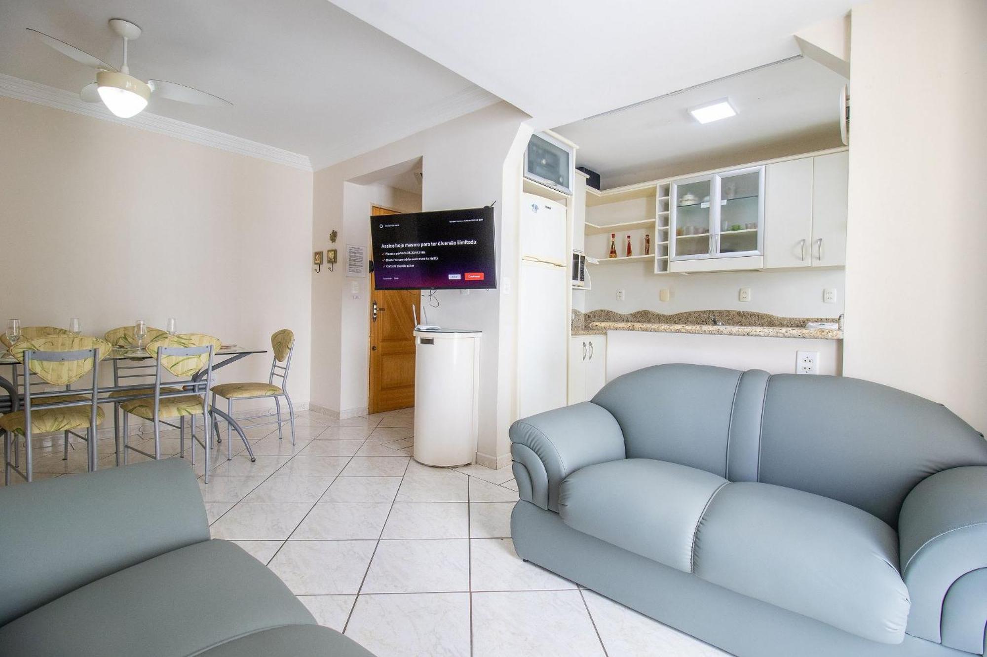 Crm71 - 3 Dorm, Centro, Tv Smart, Garagem, Wi-fi Apartamento